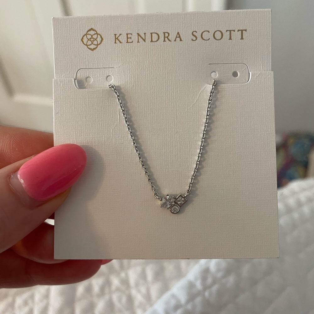 NWT Kendra Scott Silver Chain Necklace